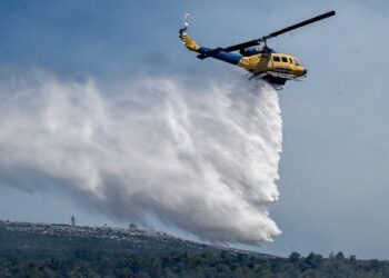 Χάρτης πρόβλεψης κινδύνου πυρκαγιάς για σήμερα, Πέμπτη