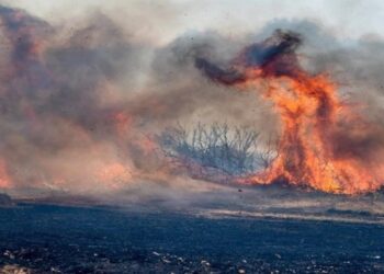 Χάρτης πρόβλεψης κινδύνου πυρκαγιάς για σήμερα, Παρασκευή