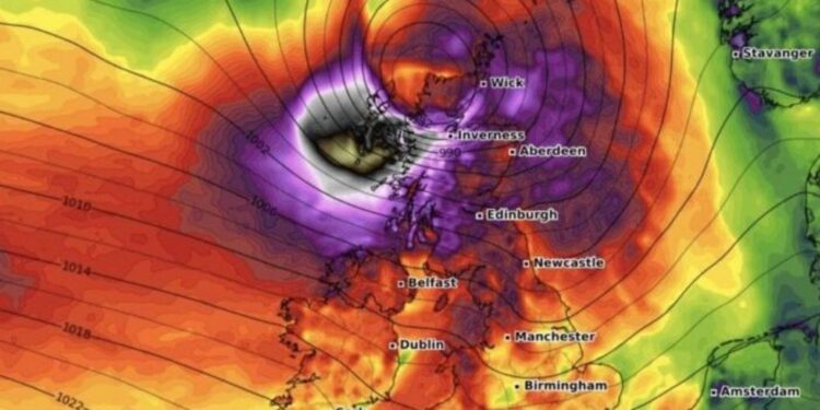 Σκωτία και βόρεια Αγγλία: Η καταιγίδα Floris «σαρώνει»