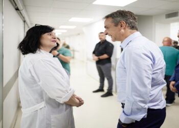 Επίσκεψη Μητσοτάκη στο Ιπποκράτειο – Σε εξέλιξη τα έργα αναβάθμισης του ΤΕΠ