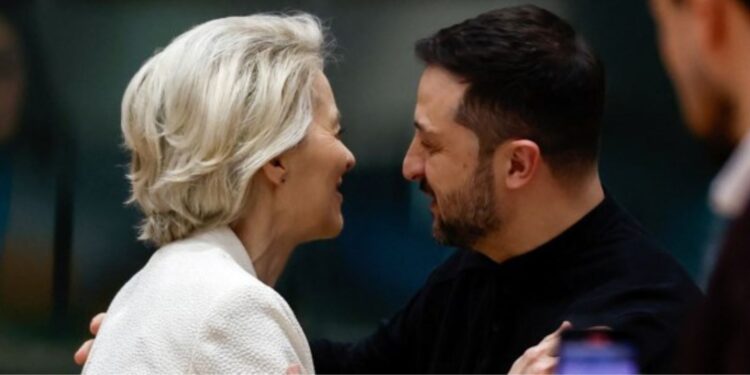 Ολοκληρώθηκε η βιντεοδιάσκεψη των Ευρωπαίων ηγετών με τον Ζελένσκι