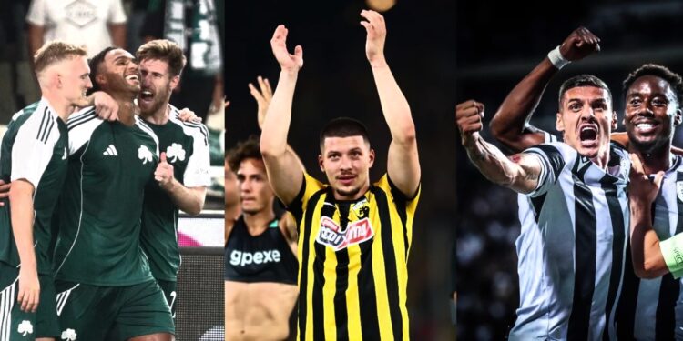 ΑΕΚ, ΠΑΟΚ, Παναθηναϊκός – Δείτε τους αντιπάλους τους στο Europa και Confernece League