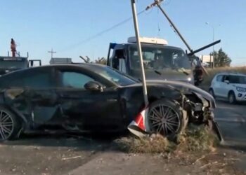 Τροχαίο στη Θέρμη: Συνελήφθη η ιδιοκτήτρια του πολυτελούς οχήματος – Παραδέχθηκε ότι οδηγούσε και είχε πιει