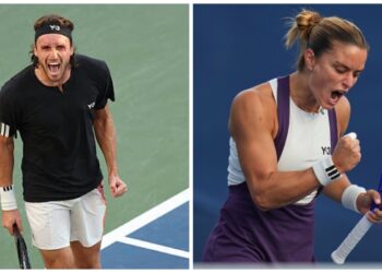 US Open: Καλά τα πήγαν στην πρεμιέρα Τσιτσιπάς και Σάκκαρη