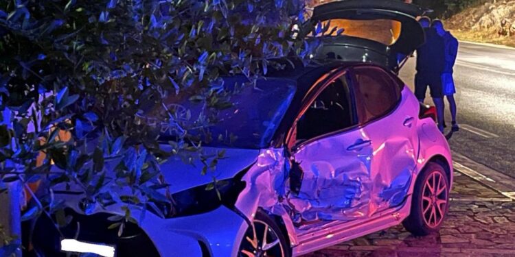 Σοβαρό τροχαίο με τρεις τραυματίες τα ξημερώματα στα Χανιά