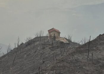 Στης Χίου την ολόμαυρη ράχη – Αποκαρδιωτικές εικονες drone από τα καμένα (βίντεο)