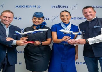 Βασιλάκης – AEGEAN: Απευθείας πτήσεις προς Ινδία σε 7,5 ώρες σε συνεργασία με την IndiGo