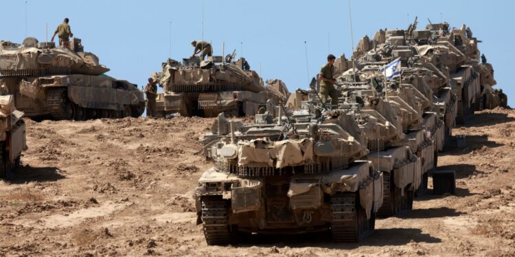 Τανκς στη Γάζα