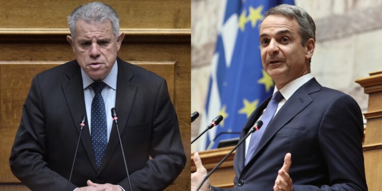 Θερμό επεισόδιο Μητσοτάκη με Γιώργο Βλάχο στην ΚΟ της ΝΔ