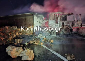 Τροχαίο με νταλίκα στο ύψος του Ξυλόκαστρου