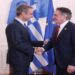 Συνάντηση Μητσοτάκη με τον Υπουργό Εσωτερικών των ΗΠΑ: «Να επεκτείνουμε τη συνεργασία μας»