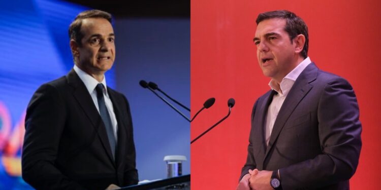 Και τώρα οι δυο τους: Μητσοτάκης vs Τσίπρας