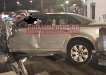 Θανατηφόρο τροχαίο στον Πειραιά: Νεκρός ο οδηγός και διασωληνωμένη η συνοδηγός