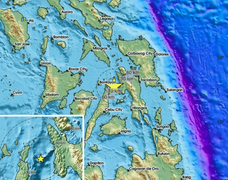 Σεισμός 6,7 Ρίχτερ στις Φιλιππίνες
