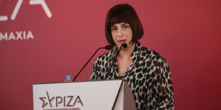 Η Σβίγκου θέλει Τσίπρα και συνεργασία των πολιτικών δυνάμεων της κεντροαριστεράς