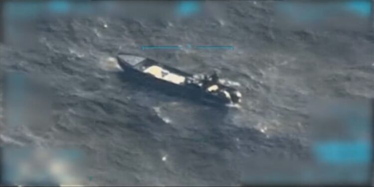 ΗΠΑ: Βίντεο από το δεύτερο πλήγμα σε σκάφος καρτέλ ναρκωτικών από τη Βενεζουέλα