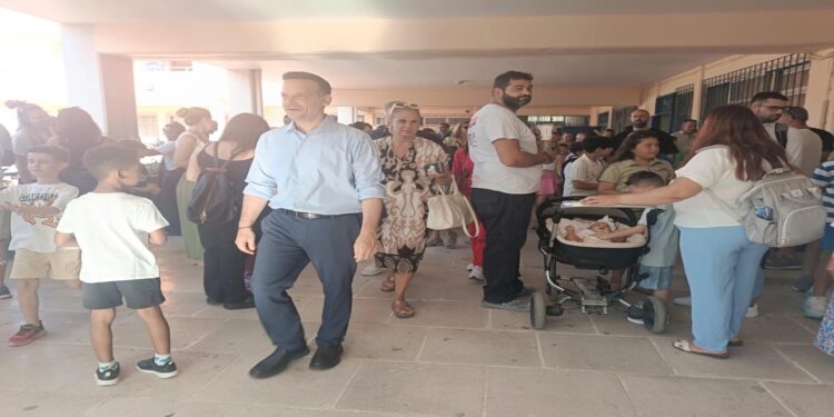 Χάρης Δούκας: «Νέα σχολική χρονιά, το κουδούνι χτύπησε και γεμίζουμε ελπίδα»