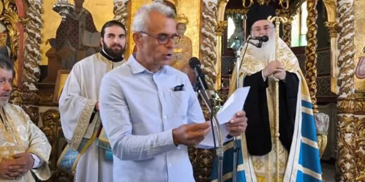 Μητροπολίτης στη Ζάκυνθο επιτέθηκε σε δάσκαλο μέσα στην εκκλησία για το… πουκάμισό του