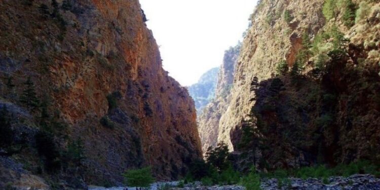 Κλειστό σήμερα για τους επισκέπτες το φαράγγι της Σαμαριάς