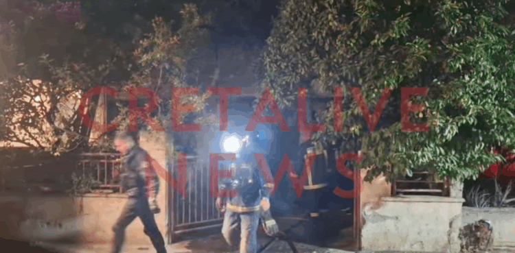 Τραγωδία στο Ηράκλειο – Δύο νεκροί σε πυρκαγιά σε διπλοκατοικία (ΒΙΝΤΕΟ)