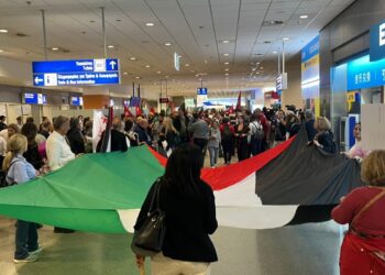 «Global sumud Flottilla»: Φωτορεπορτάζ του nonpapers από την υποδοχή των 27 στο Ελ. Βενιζέλος