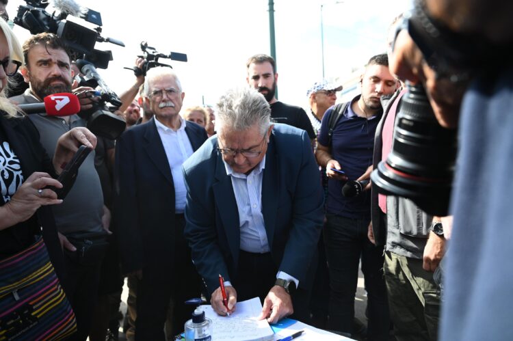 Το μήνυμα του Δημήτρη Κουτσούμπα στον απεργό πείνας Πάνο Ρούτσι