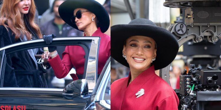 Τζένιφερ Λόπεζ: Εκθαμβωτική στα γυρίσματα της νέας ταινίας του Netflix «The Last Mrs. Parrish» στο Μανχάταν