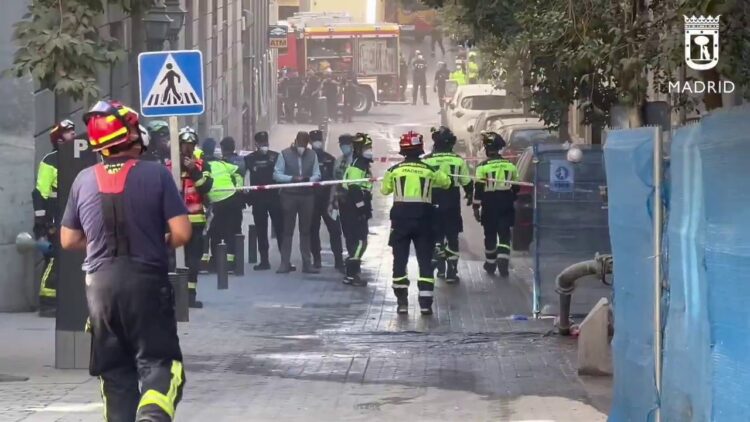 Κατάρρευση κτιρίου στο κέντρο της Μαδρίτης