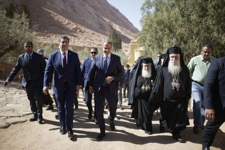 Mονή Σινά: Για τα αυτονόητα μόνο οι διαβεβαιώσεις Μητσοτάκη – Εκκρεμεί η διαφορά με Αίγυπτο