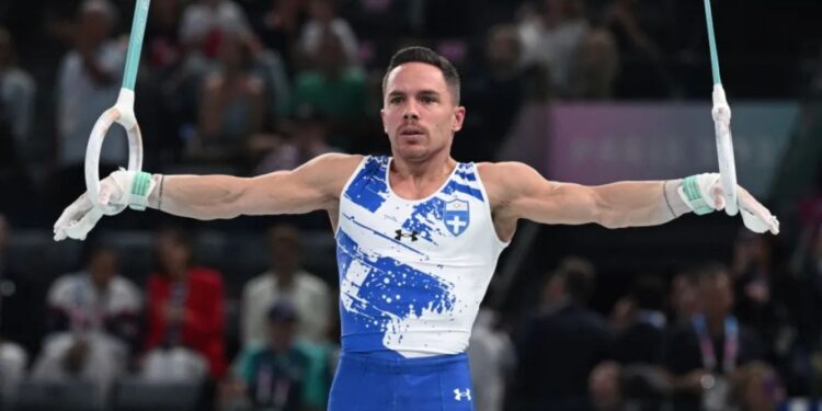 Λευτέρης Πετρούνιας: «Παράσταση» στους κρίκους για τον τελικό του Παγκοσμίου (Βίντεο)