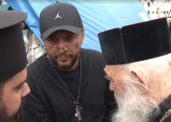 Στον απεργό πείνας Πάνο Ρούτσι ο Αρχιεπίσκοπος Ιερώνυμος