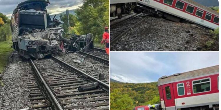 Σλοβακία: Μετωπική σύγκρουση τρένων με πολλούς τραυματίες