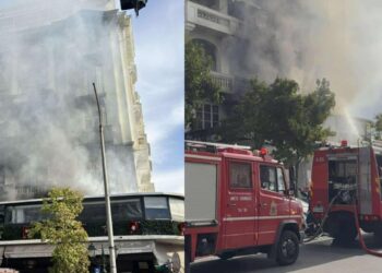 Θεσσαλονίκη: Μεγάλη φωτιά – Στις φλόγες γνωστό κατάστημα στη Λεωφόρο Νίκης