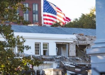 Ανακαίνιση στον Λευκό Οίκο για τη νέα αίθουσα χοροεσπερίδων