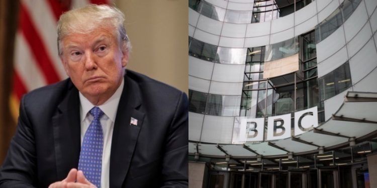Δεν έχει τέλος η διένεξη του ΒΒC με τον Τραμπ
