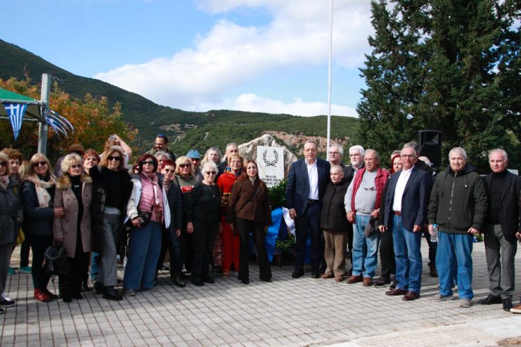 Φάμελλος στον Γοργοπόταμο: «Η πολιτική οφείλει να εξασφαλίσει την ειρήνη και όχι την οικονομία του πολέμου» (φωτό, βίντεο)