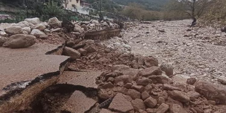 Ιωάννινα: Σε κατάσταση έκτακτης ανάγκης από την κακοκαιρία κηρύχθηκε ο Δήμος Πωγωνίου