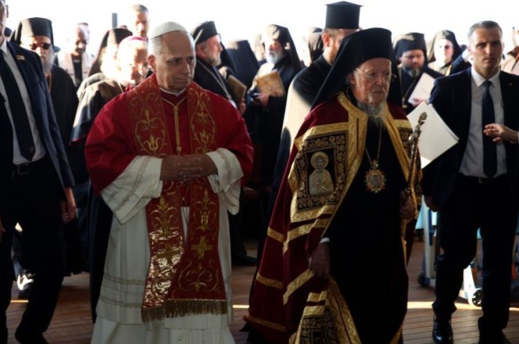 Στο Φανάρι σήμερα ο Πάπας Λέων ΙΔ’ – Κοινή διακήρυξη με Οικουμενικό Πατριάρχη