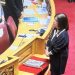 Ορκίστηκε η νέα βουλευτής της Πλεύσης Ελευθερίας Έλλη Ρούσσου 