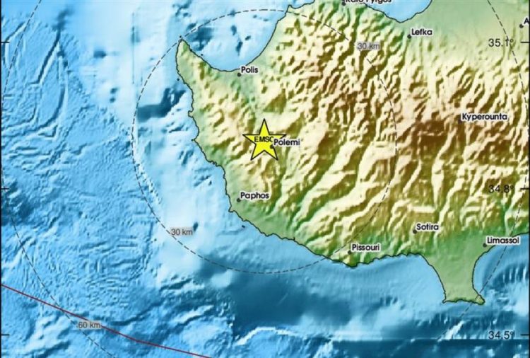 «Χορεύουν» τα Ρίχτερ στην Κύπρο: Τι βλέπουν οι σεισμολόγοι
