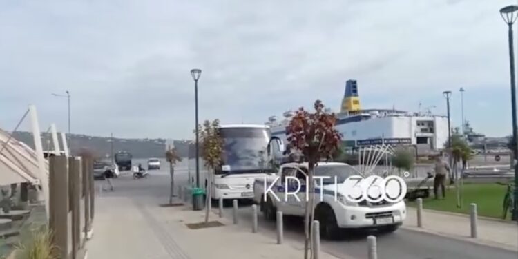 Χανιά: Μεγάλη ένταση στη Σούδα για το Crown Iris