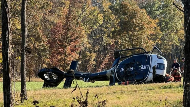 ΗΠΑ: Ένας νεκρός από τη συντριβή ιατρικού ελικοπτέρου στο Τενεσί