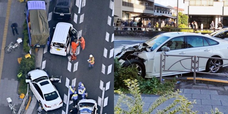 Αυτοκίνητο έπεσε σε πεζούς στο Τόκιο: Ένας νεκρός και πολλοί τραυματίες