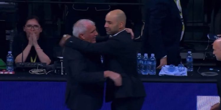 Η θερμή και ιστορική αγκαλιά Ομπράντοβιτς και Σπανούλη Ι ΒΙΝΤΕΟ