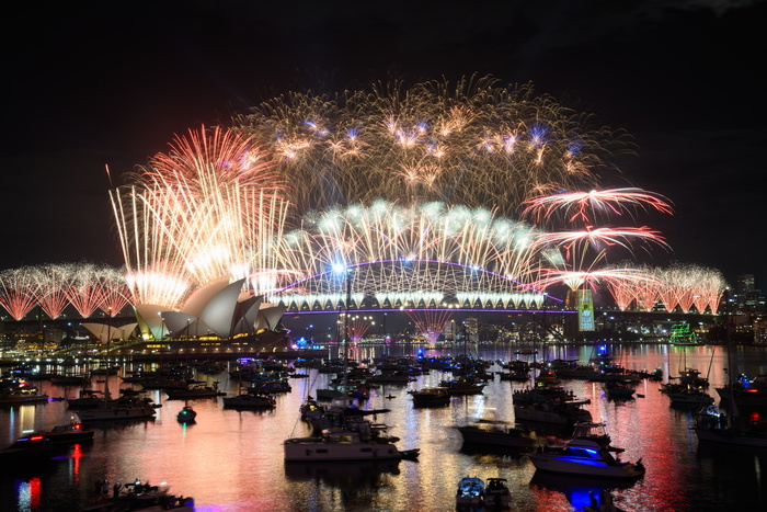 Εντυπωσιακό το σόου της υποδοχής του 2026 στην Αυστραλία (βίντεο)