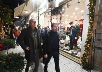 Ο Ανδρουλάκης με σύστημα «πόρτα – πόρτα» προσπαθεί να ξεκολλήσει το ΠΑΣΟΚ