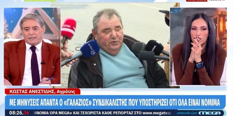 Χαμός στον «αέρα» Mega και Open: Αντιπαράθεση για τον Κώστα Ανεστίδη (βίντεο)