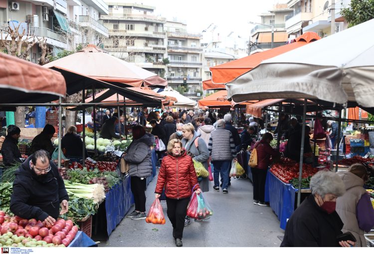 Κανονικά οι λαϊκές αγορές στην Αττική την Τετάρτη