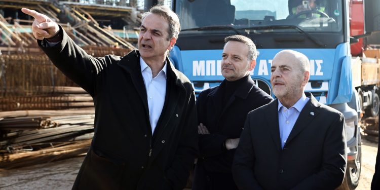 Μητσοτάκης, Αλαφούζος και Δούκας στον Βοτανικό – Πότε θα είναι έτοιμο το νέο γήπεδο Παναθηναϊκού