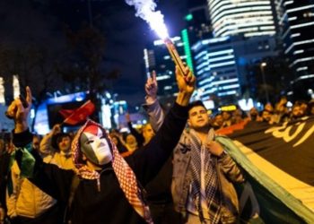 Κωνσταντινούπολη: Εκατοντάδες χιλιάδες άνθρωποι διαδήλωσαν για τη Γάζα